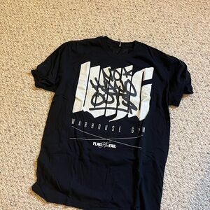 Flag Nor Fail Black Graphic T-Shirt